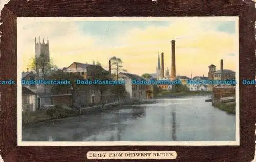 R062385 Derby von Derwent Bridge. A. und G. Taylor. Realität. 1910