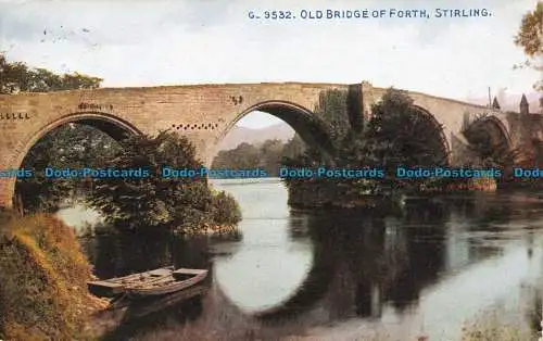 R062855 Alte Brücke von Forth. Stirling. Photochrom. Celesque. 1916