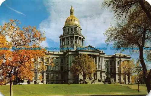 R063310 Colorado State Capital mit Blick auf das Civic Center. Denver. Colo. Dexte