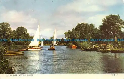 R063968 On the Bure. Norfolk Broads. Jarrold. RP