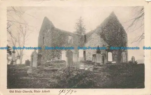 R678163 Blair Atholl. Old Blair Church. G. W. W. 1903