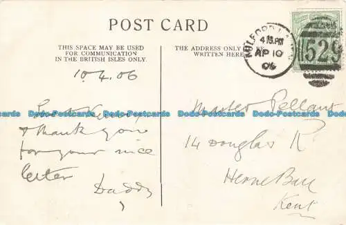 R678167 Pem. Fort Hubberstone. Postkarte. 1906