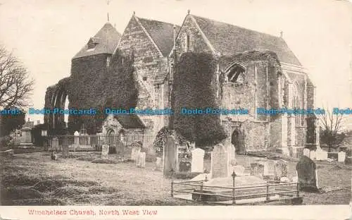 R678175 Winchelsea Church. Nordwestansicht. Deacon Serie