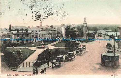 R675825 Barnstaple. Das Quadrat. 1905