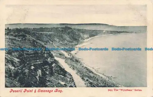 R675828 Peveril Point und Swanage Bay. Serie Wyndham. 1905