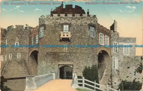 R677295 Dover Castle. Der Constable Tower. Zeigt Queen Elizabeth Apartments
