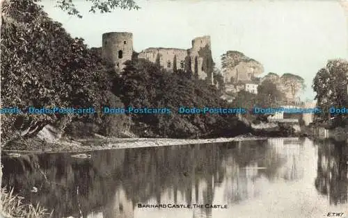 R678188 Barnard Castle. Das Schloss. E. T. W. D. Dainty Serie. 1904