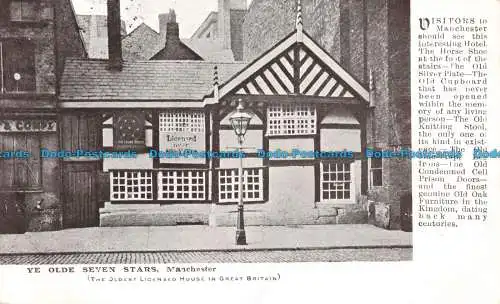 R678189 Manchester. Ye Olde Seven Stars. 1907