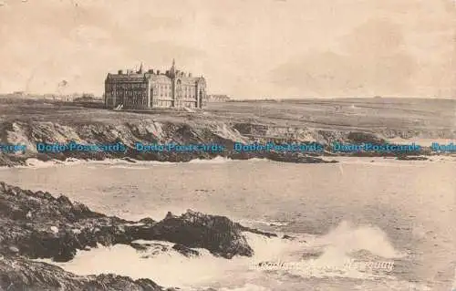 R675838 Newquay. Headland Hotel. Serie Valentine. 1917