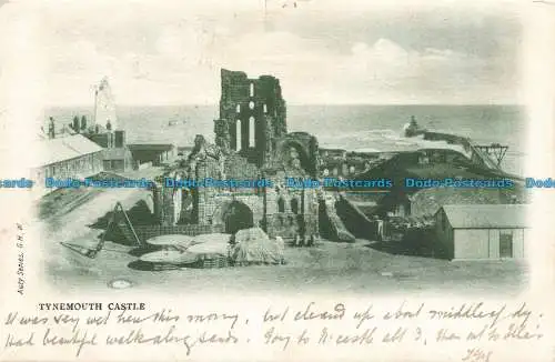 R678190 Tynemouth Castle. Serie G. H. Auty. 1903