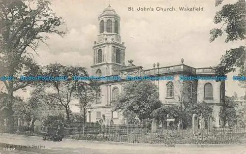 R675841 Wakefield. Johanneskirche. Serie Valentine. 1904