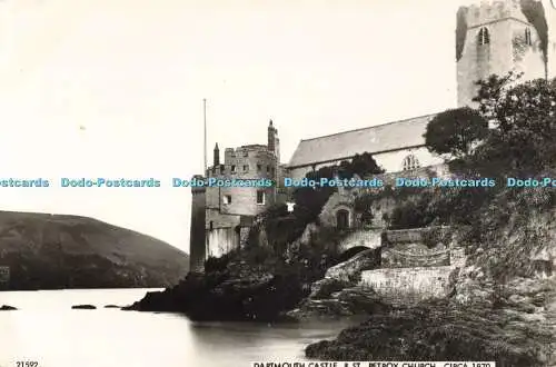 R688346 Dartmouth Castle und St. Betroy Church. F. Frith. RP