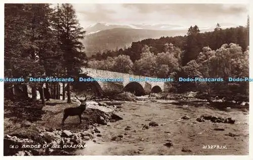 R688348 Braemar. Alte Brücke von Dee. Valentinstag. RP