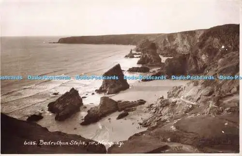 R687836 Bedruthan Stufen. Nr. Newquay. E. A. Sweetman. RP