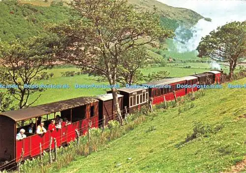 D110219 Annäherung Abergynolwyn. J. F. Rimmer. Talyllyn Railway. Richter