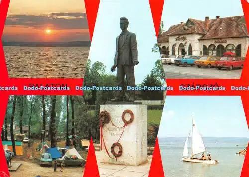 D108770 Balaton. Szarszo. Kepzomuveszeti Alap Kiadovallalata. Multi View. 1985