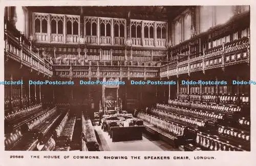 R384930 The House Of Commons Showing The Speakers Chair London 20588 W H Smith a