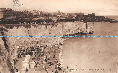 R386841 Broadstairs 16 From West Cliff LL J R Gale Thanet House 1912