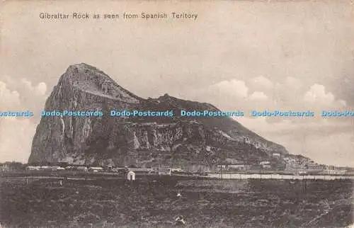 R385560 Gibraltar Rock as Seen From Spanish Territory A Benzaquen Tanger