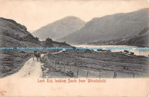 R385562 Loch Eck Blick nach Süden von Whistlefield Stengel gedruckt bei Works