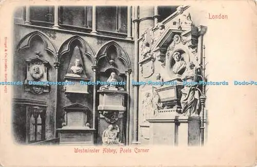 R385568 London Westminster Abbey Poets Corner Stengel