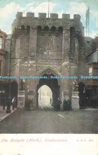 R558865 Southampton The Bargate North C und S 1905