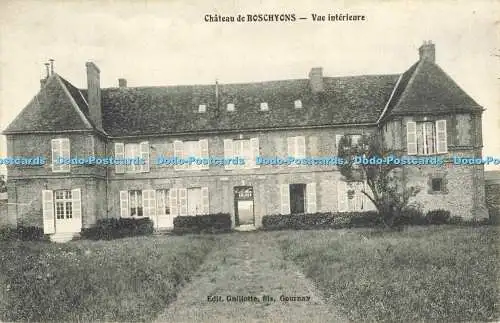 R560743 Chateau de Bosyons Vue Interieure Gnillotte