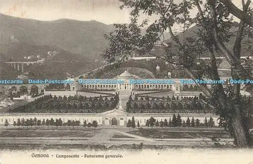 R560746 Genova Camposanto Panorama generale B und C