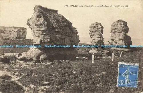 R560747 Royan cote d argent Les Rochers de Vallieres Bloc Freres 1926