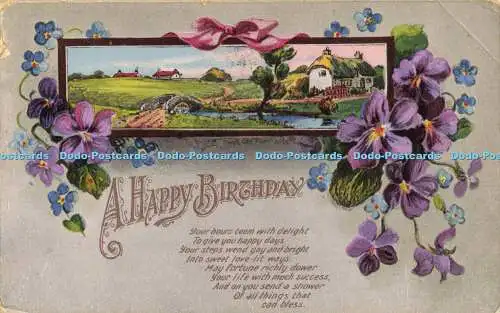 R560752 A Happy Birthday Village 1926