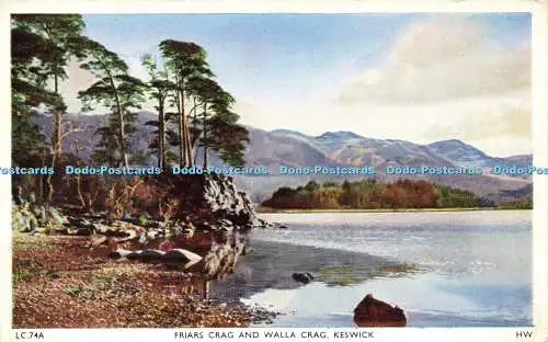 R581160 Keswick Friars Crag and Walla Crag H Webster