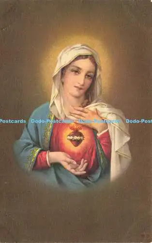 R585075 Heilige Maria Postkarte