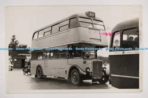 Bus C027514. W. B. S. Norley. HLX139. Weißer Busdienst. Altes Foto