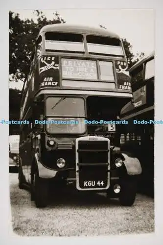 C027681 Bus. Privat. KGU44. W. J. Haynes. 261. Leahurst Road. Lewisham. Old Pho