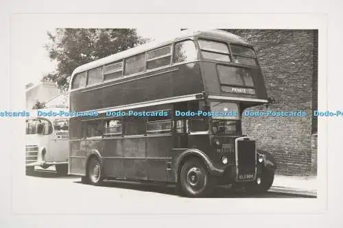 C027683 Bus. Privat. Margos. KLB906. A. M. Witton. 42 Warwick Road. Manchester.