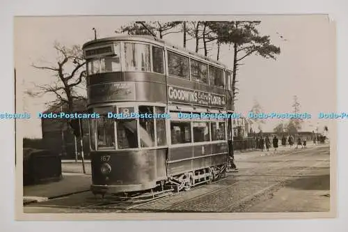 Straßenbahnen C027689. Leicester City. Nr. 167. Bei Humberstone. C. Carter. Buckhurst