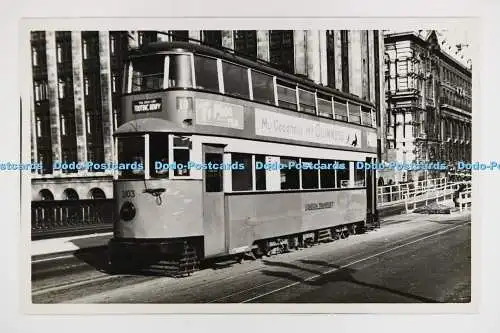 Straßenbahn C027702. Nr. 2103. London Transport. C. Carter. Buckhurst Hill. Altes Foto