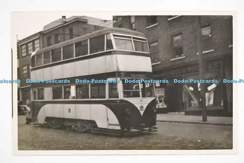 Straßenbahn C027711. Nr. 11. Rotherham Corporation. C. Carter. Buckhurst Hill. Alte P