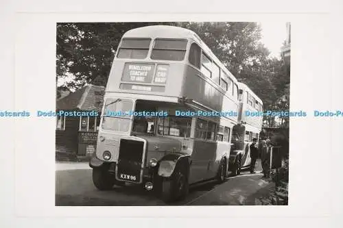 C027726 Bus. Wimbledon-Reisebusse zu mieten. KXW96. S. Clennell. Glade Cottage. Die G