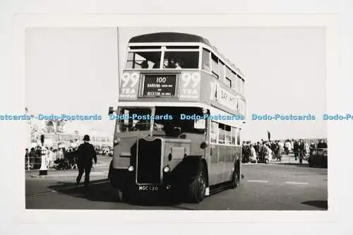 C027737 Bus. Bellen. Beckton. 100. HGC130. Altes Foto