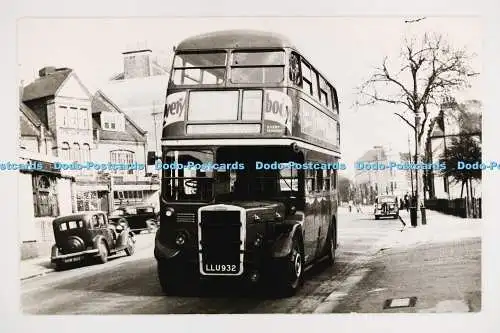 C027742 Bus. Victoria. 57A. LLU932. W. J. Haynes. 261. Leahurst Road. Lewisham.