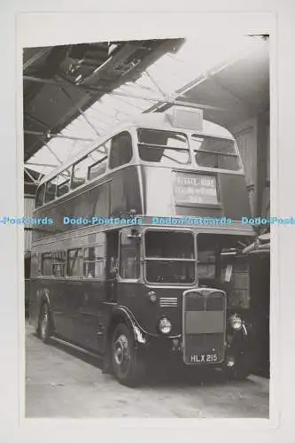 C027745 Bus. Charlton on Otmoor. 249. HLX215. Altes Foto