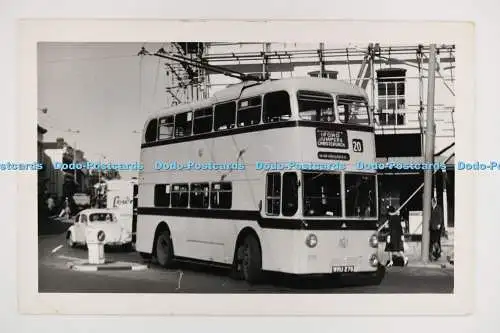 C027803 Trolleybus. Iford Pullover. Christchurch. 20. WRU276. R.I. Stacey. Alte P