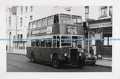 C027811 Bus. Hollingdean Estate. 14. HGC254. Surfleet Transport. Altes Foto