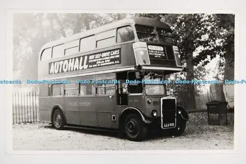 C027816 Bus. Privat. LLU931. London Transport. Altes Foto