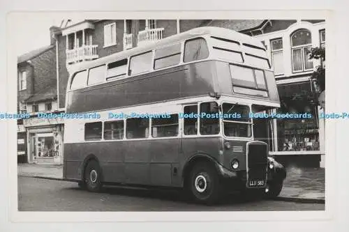 C027847 Bus. LLU563. Altes Foto