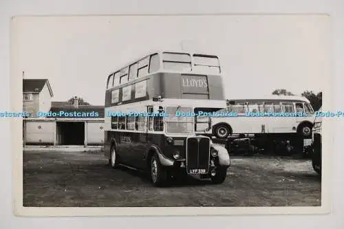 Bus C027875. Lloyds. LYF339. 1964. Altes Foto