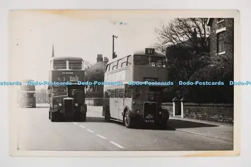 C027877 Bus. Special. 81. HLX234. Bus. Old Trafford. 53. KND931. 1959. Altes Foto