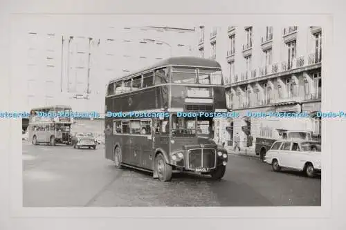 C027888 Bus. Grüne Linie. 719. 504CLT. Reiseobjektiv. Altes Foto