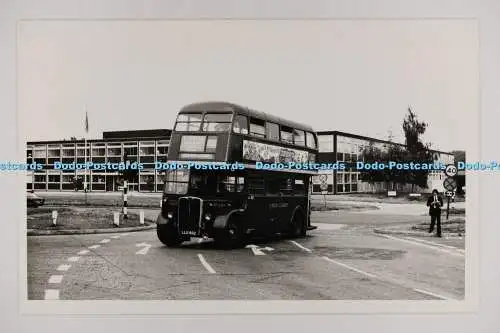 C027911 Bus. Garston Garage. 803. LLU602. London Country. Altes Foto